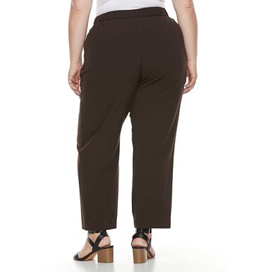 Plus Size Croft & Barrow® Polished Pull-On Pants