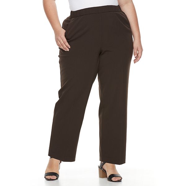 Plus Size Croft & Barrow® Polished Pull-On Pants