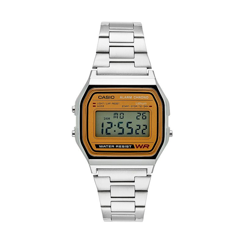 Casio Men's Digital Watch - A158WEA-9, Silver Tone