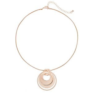 Apt. 9® Concentric Circle Pendant Necklace