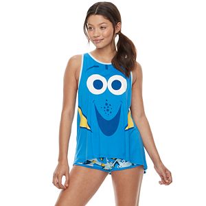 Disney / Pixar Finding Dory Juniors' Pajamas: Tank & Shorts PJ Set
