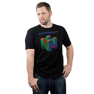 Big & Tall Fifth Sun Nintendo 64 Logo Tee