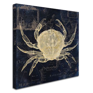 Trademark Fine Art Maritime Blues III Canvas Wall Art