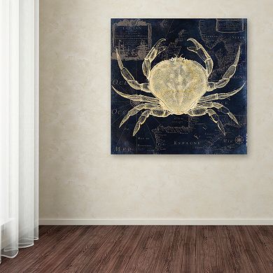 Trademark Fine Art Maritime Blues III Canvas Wall Art