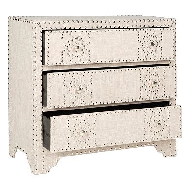 Safavieh Gordy Linen 3-Drawer Dresser