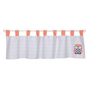 Trend Lab Olive Owl Window Valance