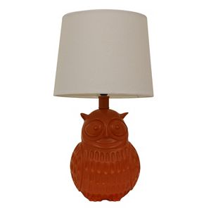 Decor Therapy Owl Table Lamp