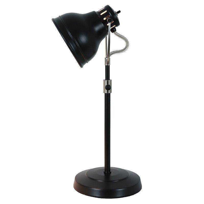 Decor Therapy Metal Desk Lamp, Black