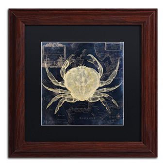 Trademark Fine Art Maritime Blues III Framed Wall Art