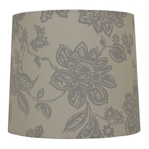 Decor Therapy Floral Drum Lamp Shade