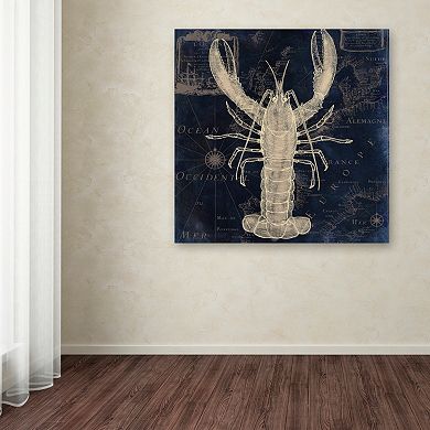 Trademark Fine Art Maritime Blues II Canvas Wall Art