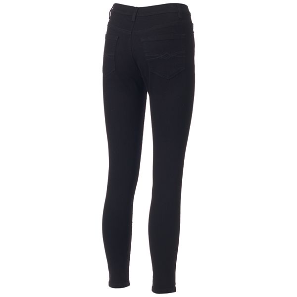 mudd flx stretch high rise ankle jegging