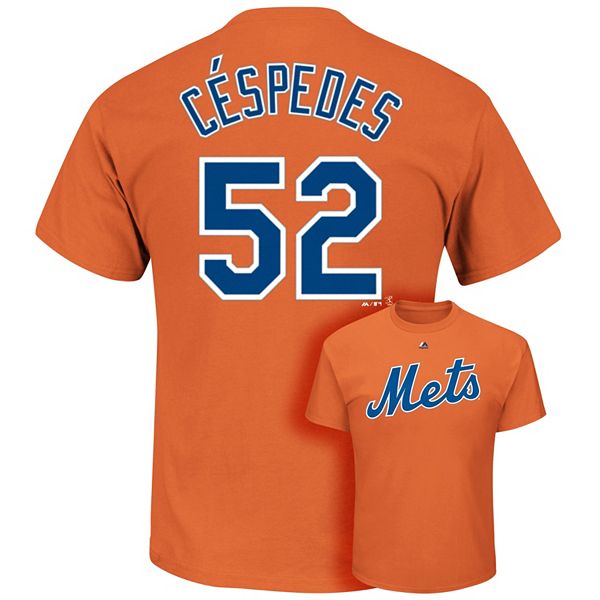 Majestic NY Mets Cespedes 52 T Shirt Large 