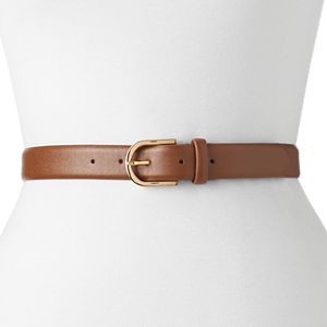 Women's Chaps Saffiano Belt