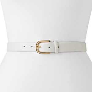 Women's Chaps Saffiano Belt