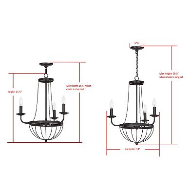 Safavieh Jacques Chandelier