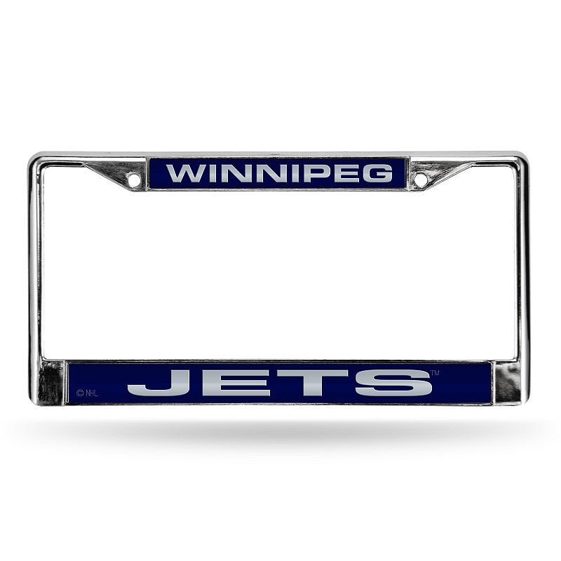 Winnipeg Jets License Plate Frame, Multicolor