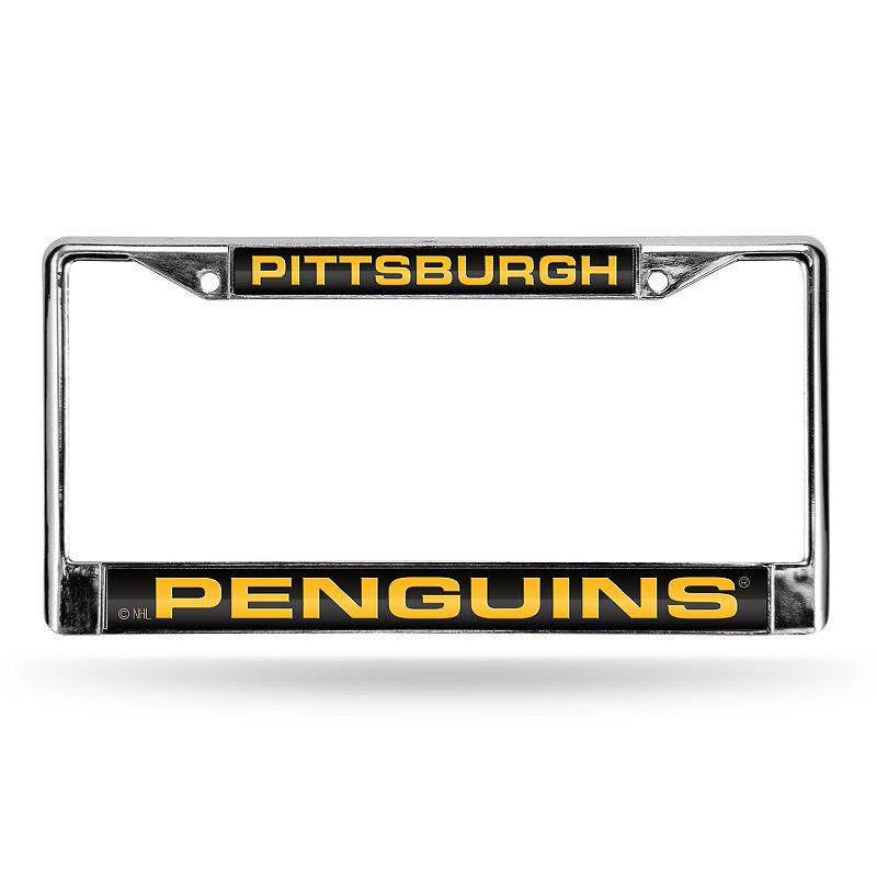 79427446 Pittsburgh Penguins License Plate Frame, Multicolo sku 79427446