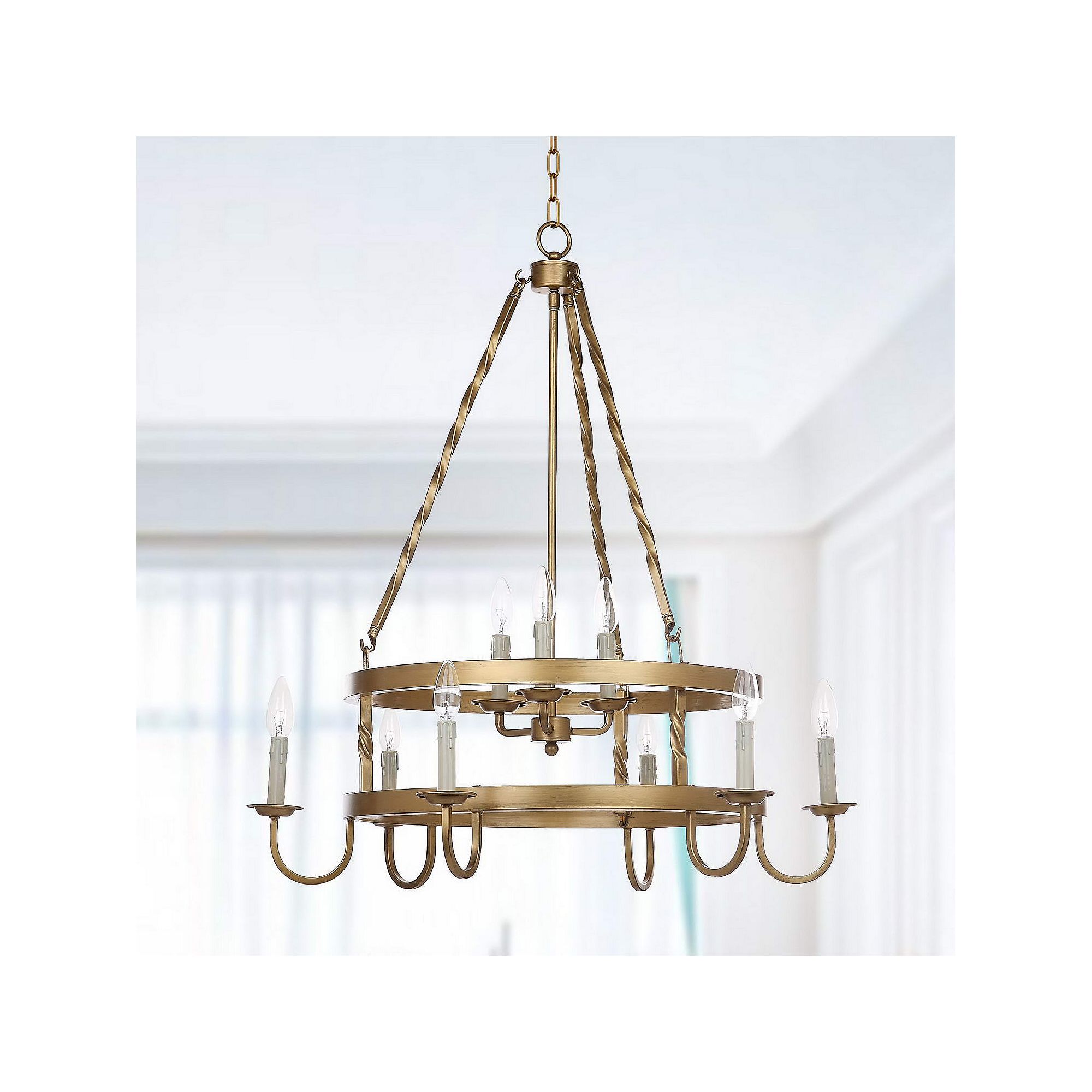 Safavieh Crowley Chandelier, Gold