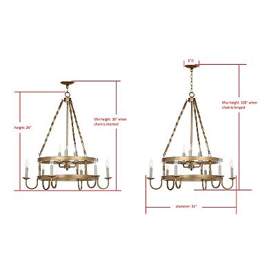 Safavieh Crowley Chandelier