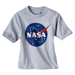 Toddler Boy NASA Heathered Graphic Tee