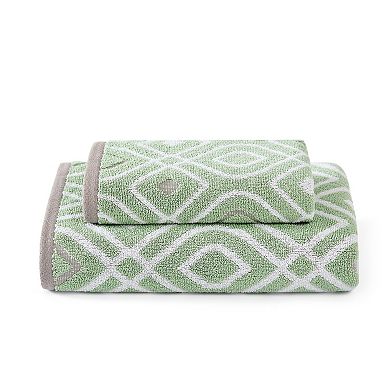 Pacific Coast Textiles Oxford 6-piece Yarn Dyed Bath Towel Set