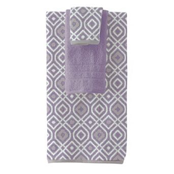 Pacific Coast Textiles Oxford 6 pc Yarn Dyed Bath Towel Set