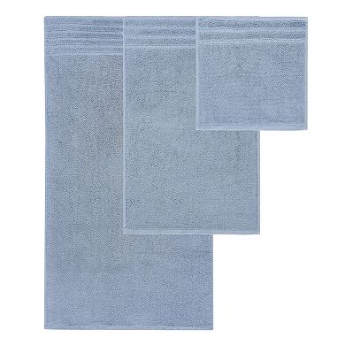 Pacific Coast Textiles Vines 6-piece Yarn Dyed Organic Bath Towel Set