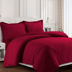 red duvet cover argos