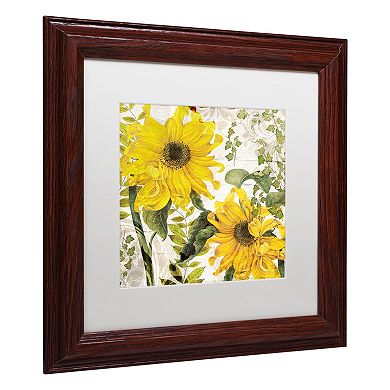 Trademark Fine Art Carina I Framed Wall Art
