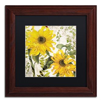 Trademark Fine Art Carina I Framed Wall Art