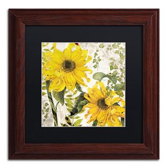 Trademark Fine Art Carina I Framed Wall Art