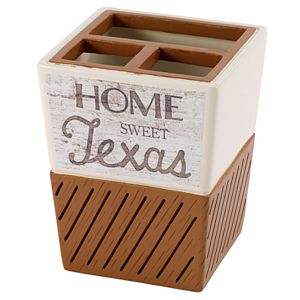 Avanti Home Sweet Texas Toothbrush Holder