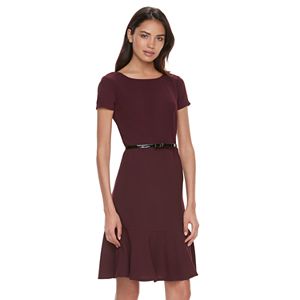 Women's ELLE™ Solid Drop-Waist Dress