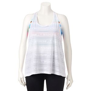 Plus Size FILA SPORT® 2-Fer Mesh Tank