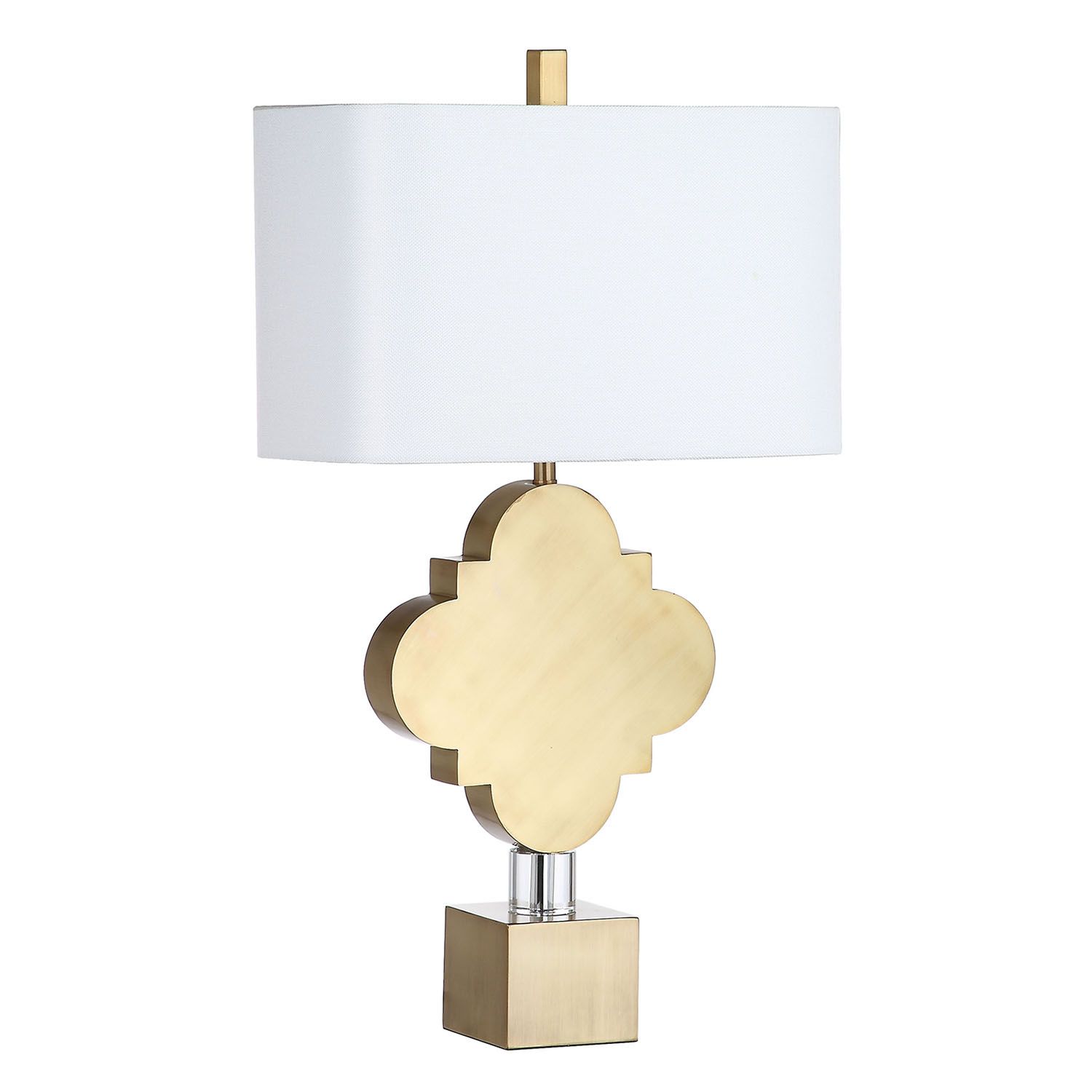 quatrefoil table lamp