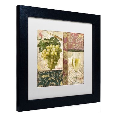 Trademark Fine Art Sofia II Black Framed Wall Art