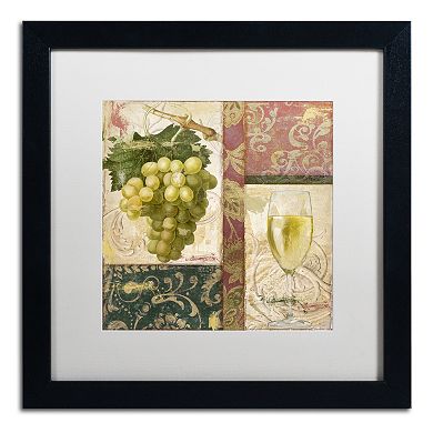 Trademark Fine Art Sofia II Black Framed Wall Art