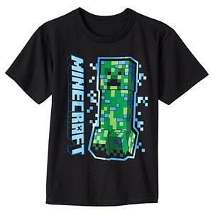 Boys 8-20 Minecraft Creeper Tee