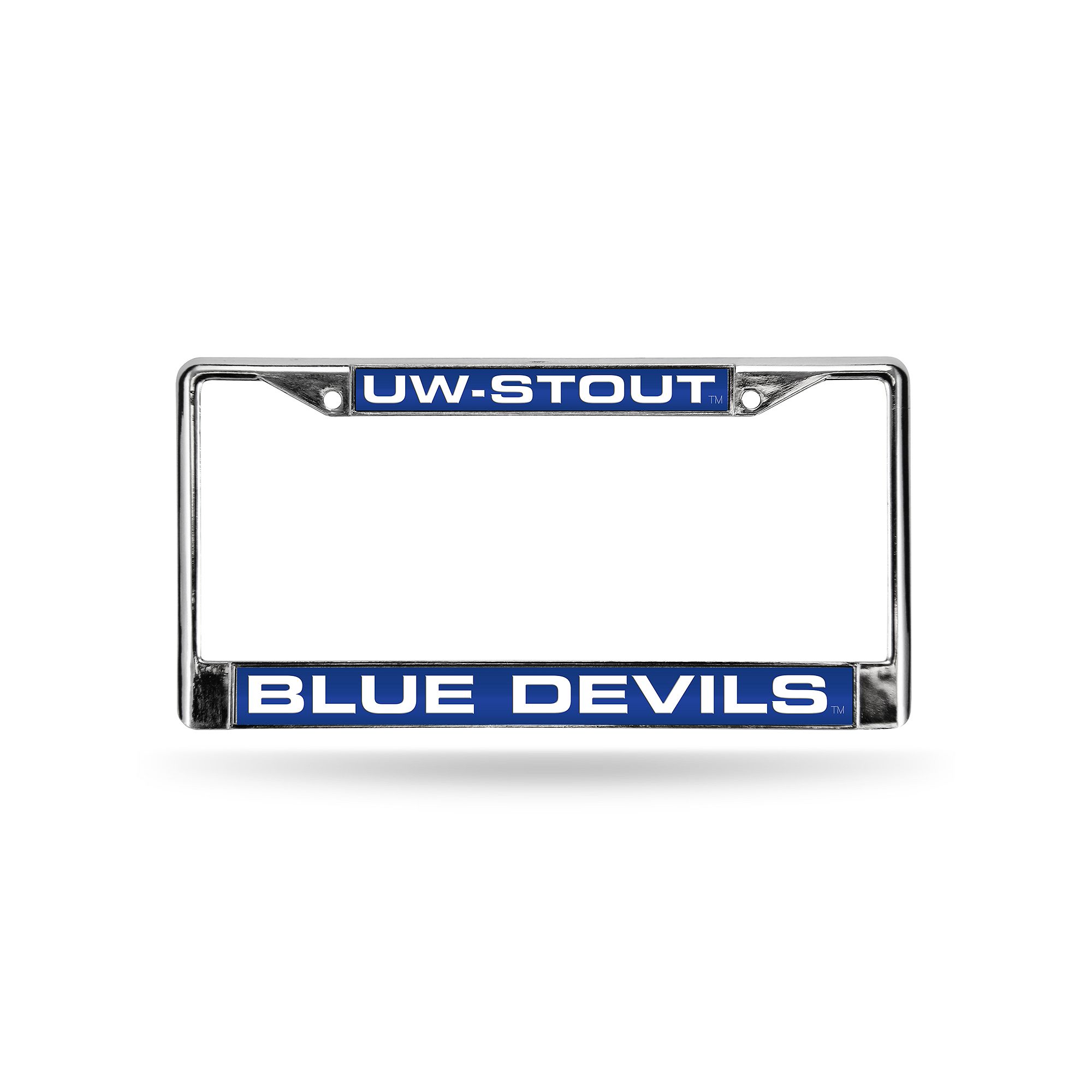 UW-Stout Blue Devils License Plate Frame, Wso Team