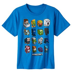 Boys 8-20 Minecraft Tee