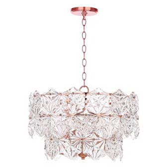 Safavieh Sia 4-Light Adjustable Pendant Light Chandelier