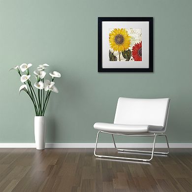 Trademark Fine Art Sundresses I Black Framed Wall Art