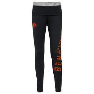 Juniors' Cincinnati Bengals Elastic Heart Leggings
