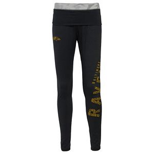 Juniors' Baltimore Ravens Elastic Heart Leggings