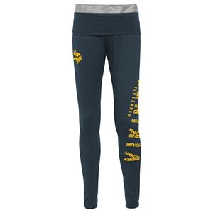 Juniors' Minnesota Vikings Elastic Heart Leggings