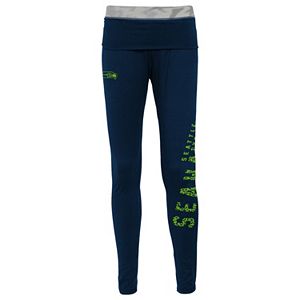 Juniors' Seattle Seahawks Elastic Heart Leggings