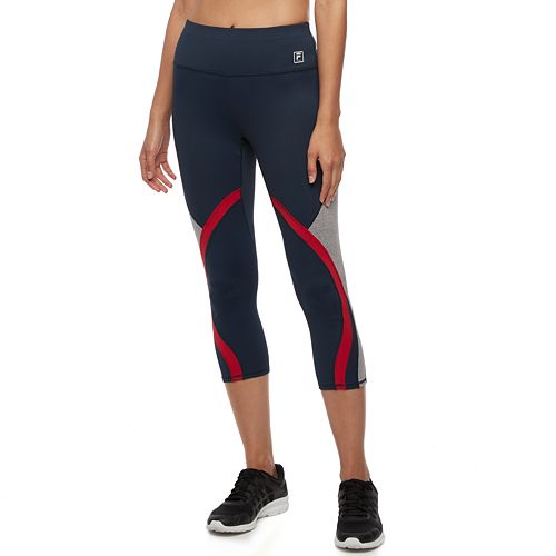 Download Women's FILA SPORT® Color Block Capri Leggings