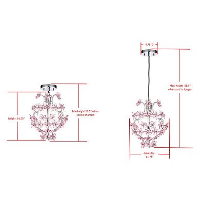 Safavieh Floral Pendant Light