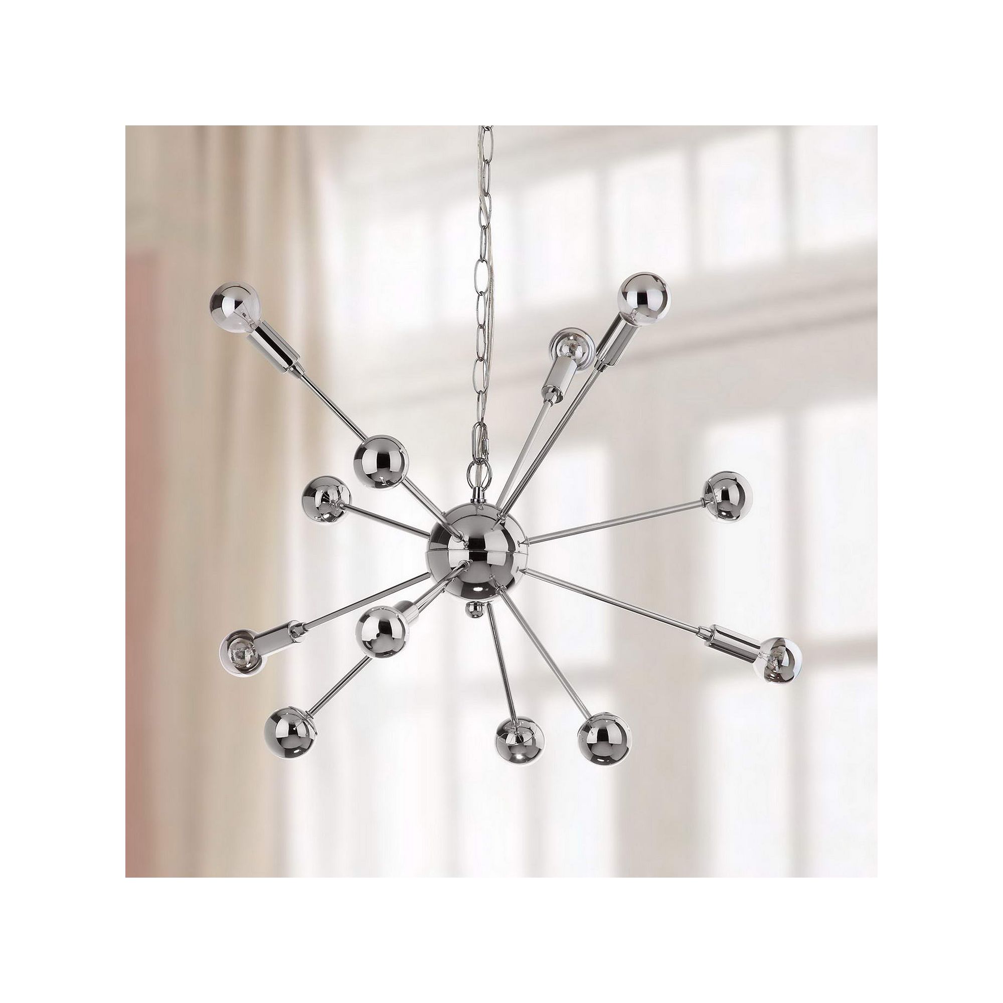 Safavieh Sputnik 6-Light Pendant Lamp, Grey